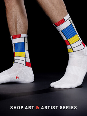 Shop art and artist series socks