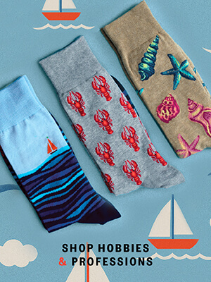 Shop hobbies and profession socks