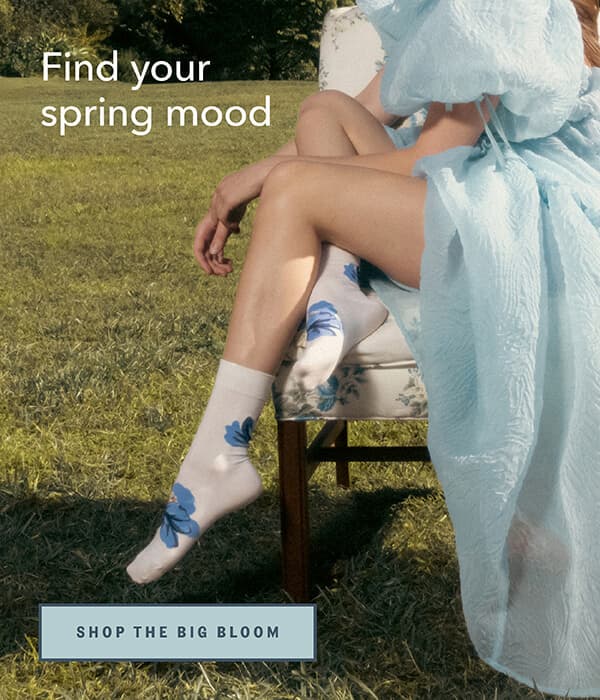 K.Bell Women's The Big Bloom Crew Socks