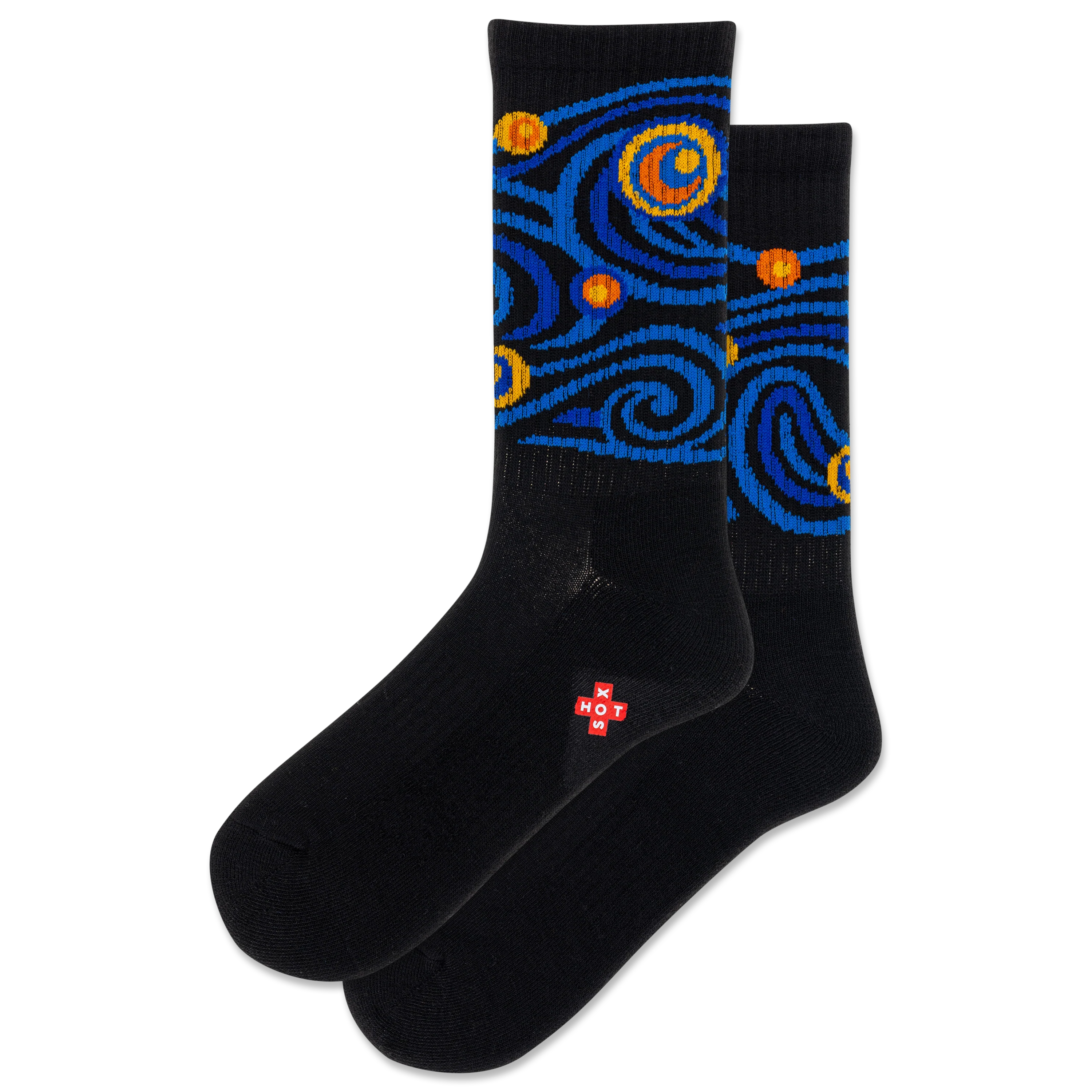 Image of HOTSOX Women's Starry Night Active Crew Socks