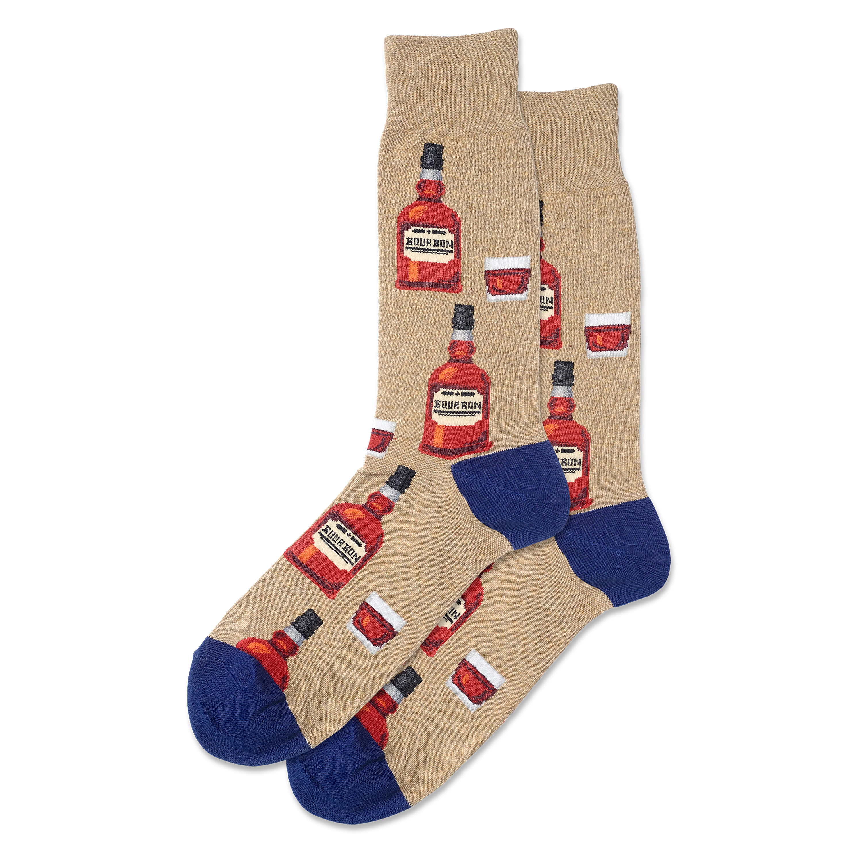 Image of HOTSOX Men's Bourbon Crew Socks