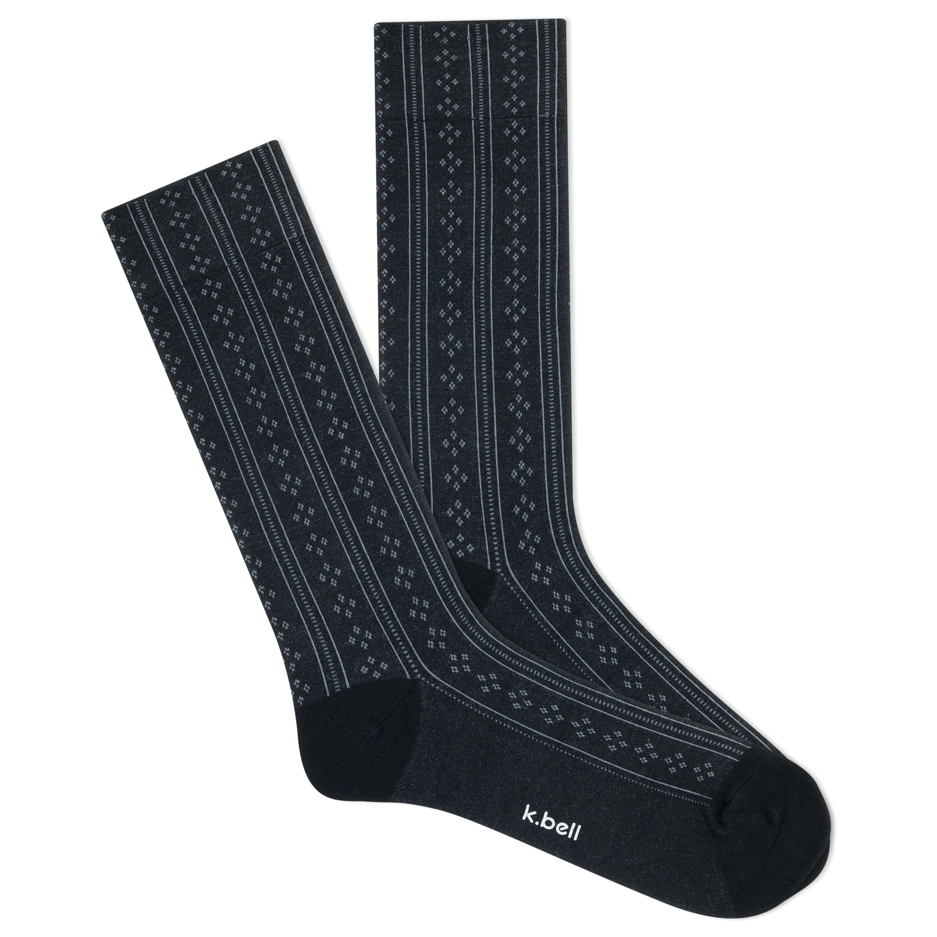 Image of K.Bell Women's Modal Pointelle Midi Crew Socks