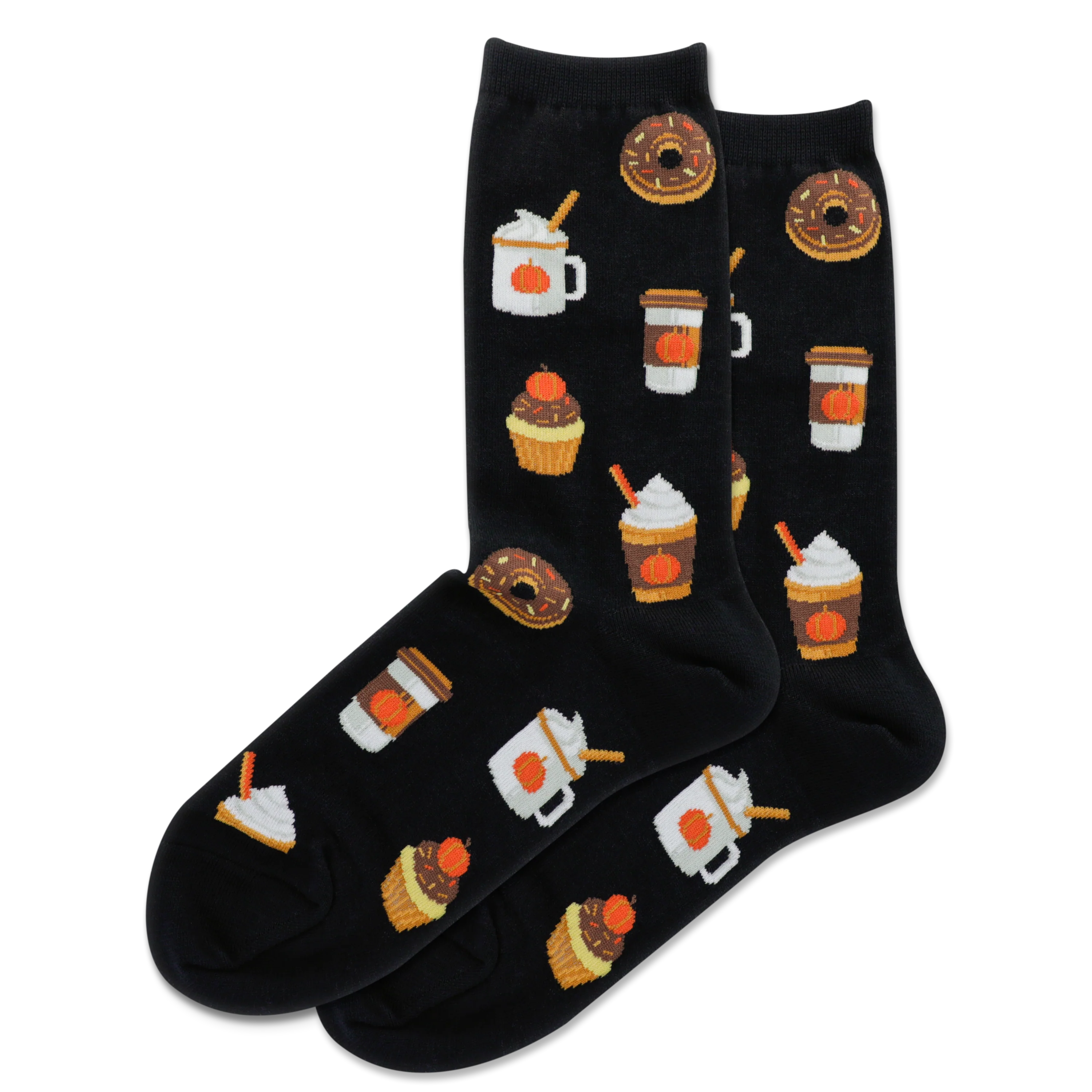 Image of HOTSOX Women's Pumpkin Spice Crew Socks