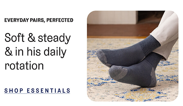 Shop men's essentials