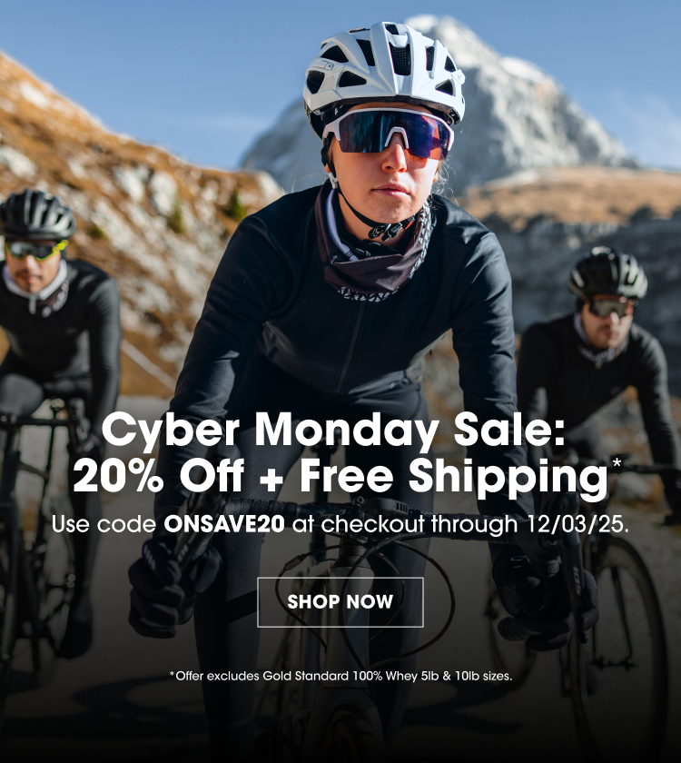 Cyber Monday Sale: 20% Off + Free Shipping Use code ONSAVE20 at checkout through 12/03/25. SHOP NOW Offer excludes Gold Standard 100% Whey 5lb & 10lb sizes.