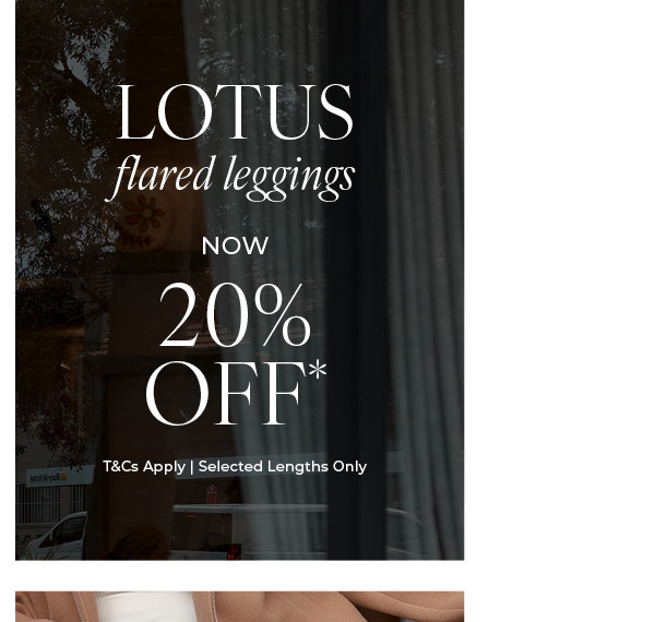 Lotus Flared Leggings