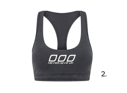Fade Out Washed Sports Bra