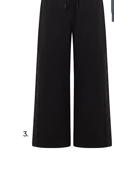 Snap To It Wide Leg Pants