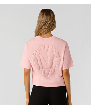 Never Give Up Relaxed T-Shirt