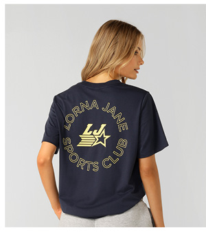 LJ Sports Club Relaxed T-Shirt