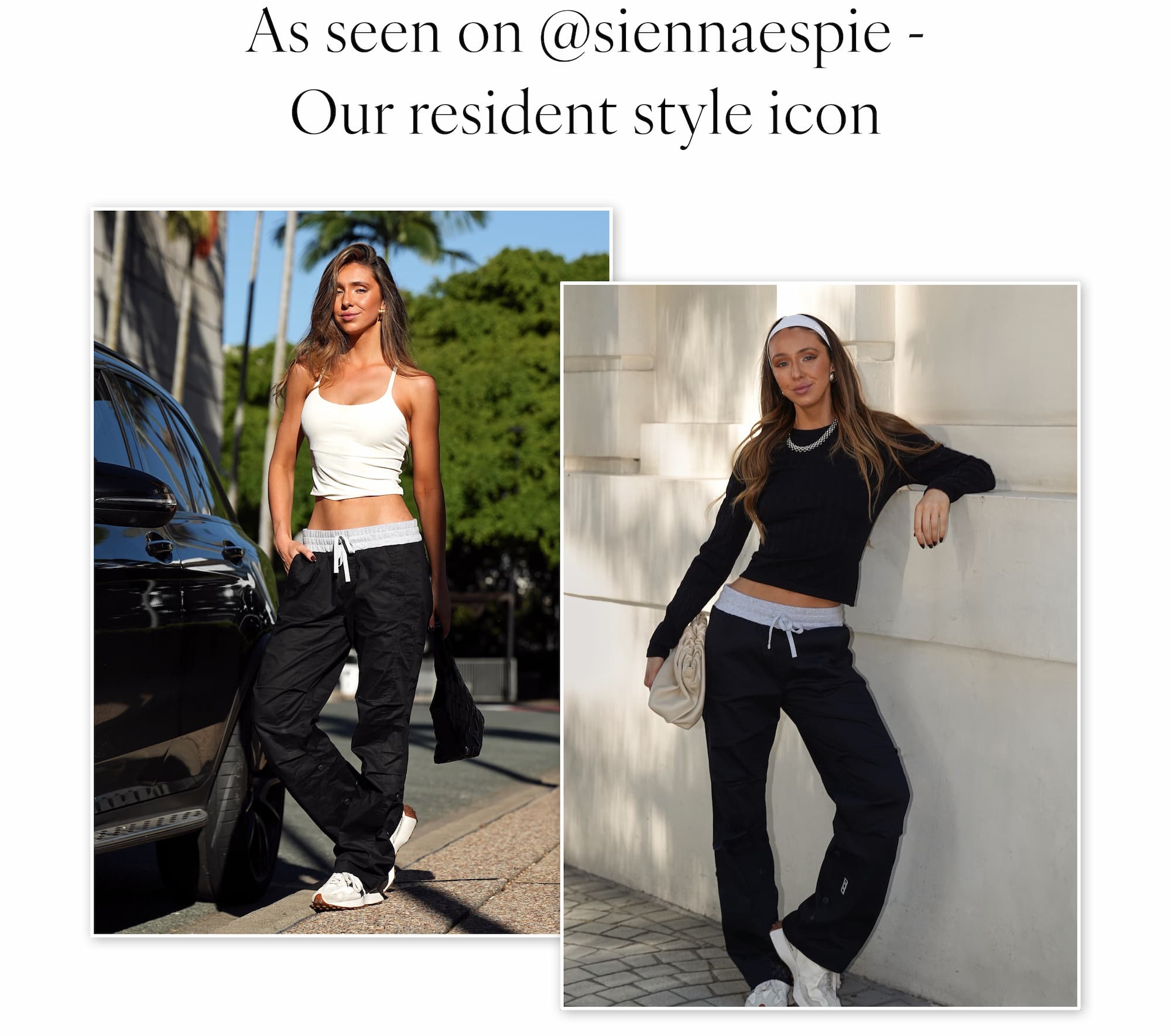 As seen on @siennaespie - our resident style icon