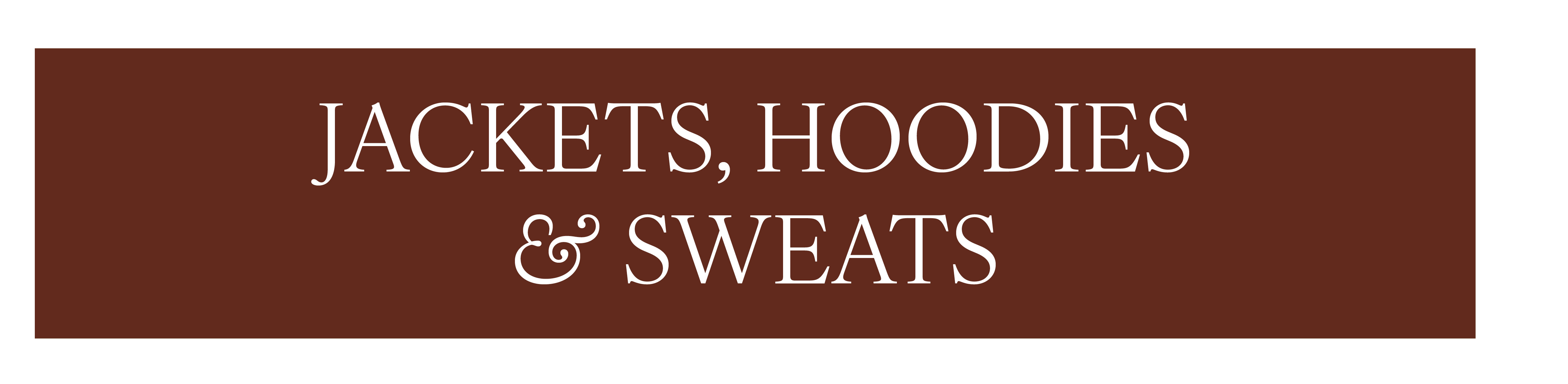 Jackets, Hoodies & Sweats