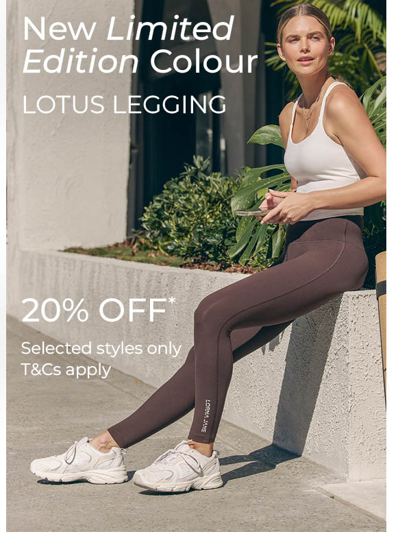 Lotus Leggings now 20% Off