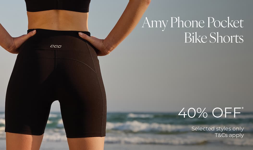 Amy Phone Pocket Bike Shorts 40% Off*