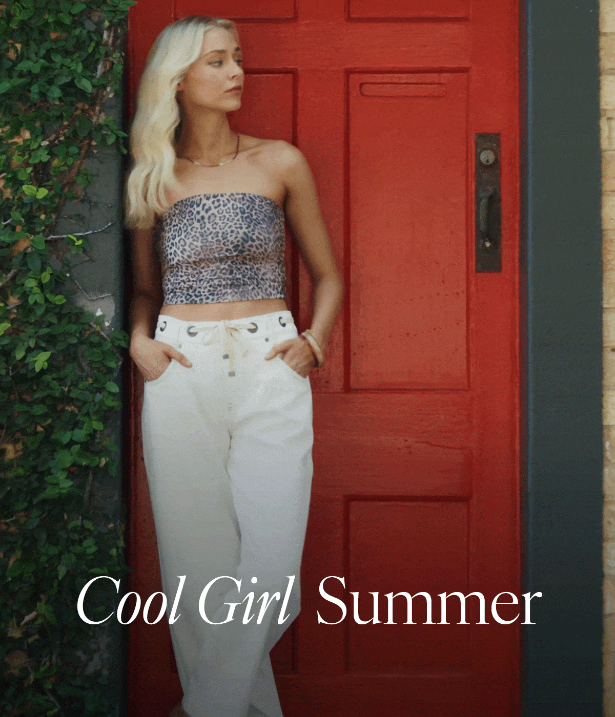 Cool girl summer