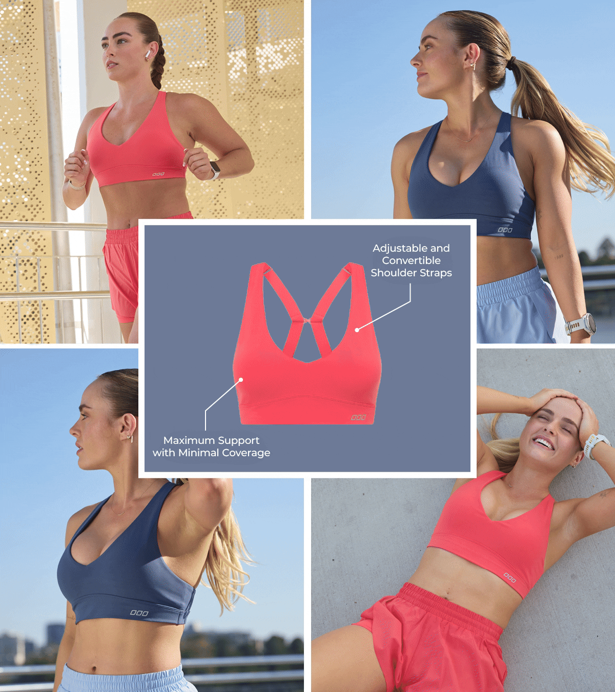 Adjustable and Convertible Shoulder Straps