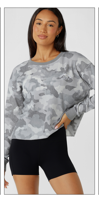 Lotus Waffle Long Sleeve Top