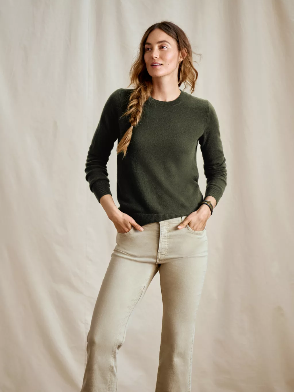 Women's Cashmere Crewneck Sweater