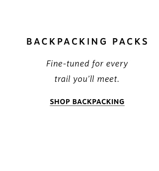 Backpacking Packs - Shop Backpacking