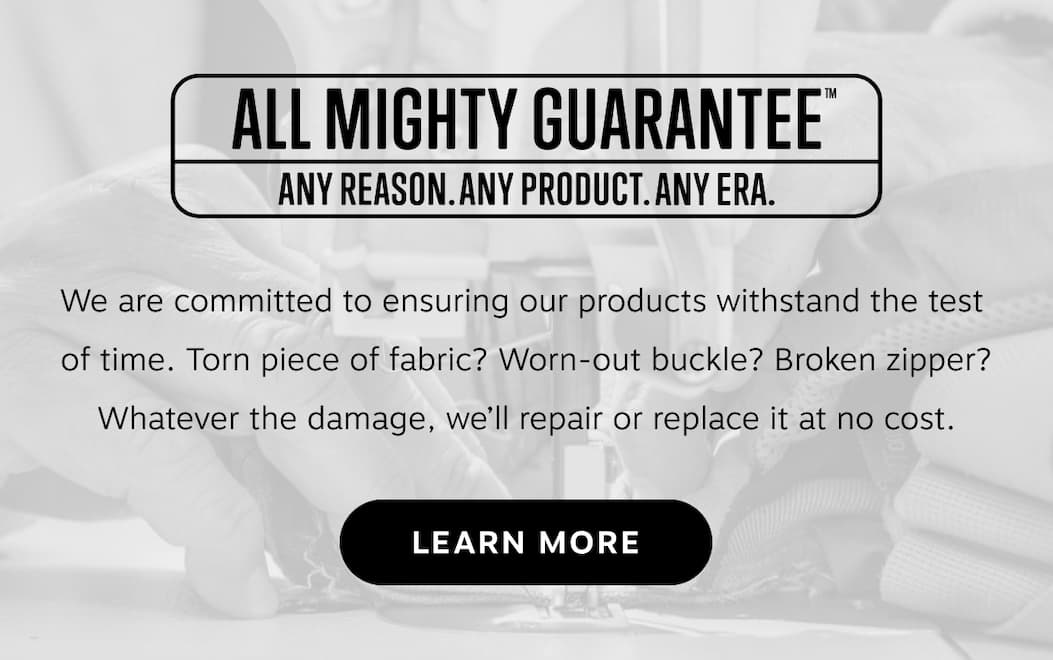 Our All Mighty Guarantee ensures our products withstand the test of time | Learn More