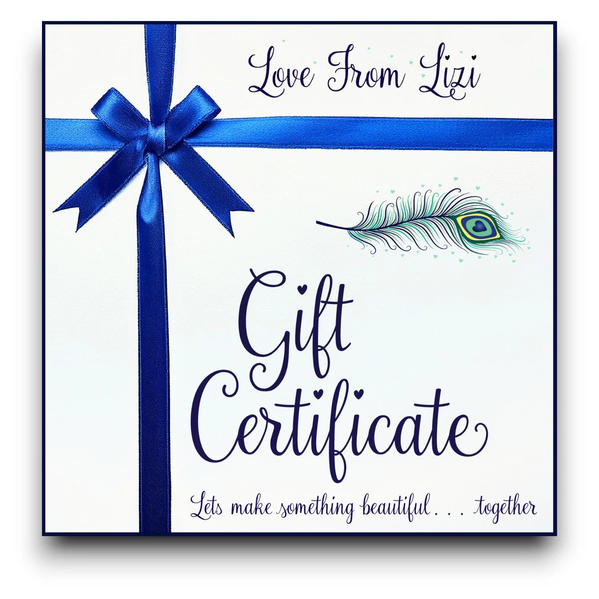 Love From Lizi Digital Gift Certificate