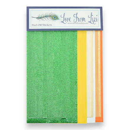 Bee Happy - Pin Stripe Peel-Off 4 Pack