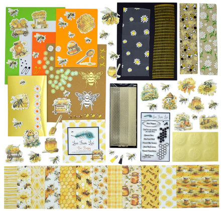LFL July 25 Card Kit - Bee Happy