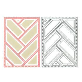 Herringbone Panel - Steel Cutting Die