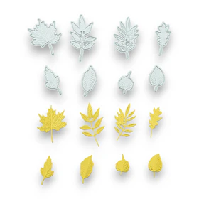 Autumn Breeze Leaves - Steel Cutting Die