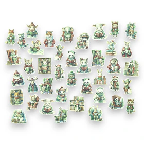 Festive Tales Critters - Ephemera Pack