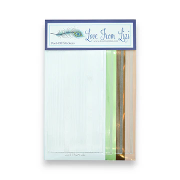 Winter Retreat - Pin Stripe Peel-Off 4 Pack