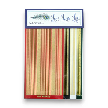 Little Bugs - Pin Stripe Peel-Off 4 Pack