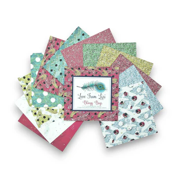 Blingy Bugs - 6x6 Patterned Paper Pack
