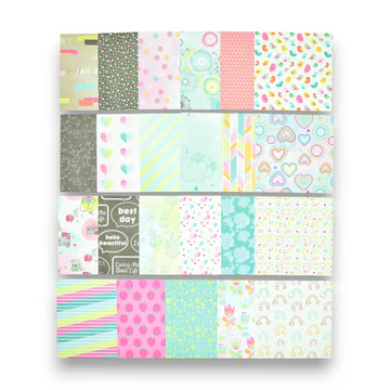 Boho Pastel - 6x6 Patterned Paper Pack