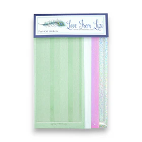 Baked With Love - Pin Stripe Peel-Off 4 Pack