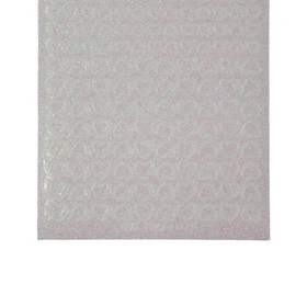 Mini Heart Clear Iridescent Glitter Peel-Off Stickers