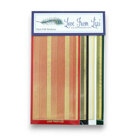 Little Bugs - Pin Stripe Peel-Off 4 Pack