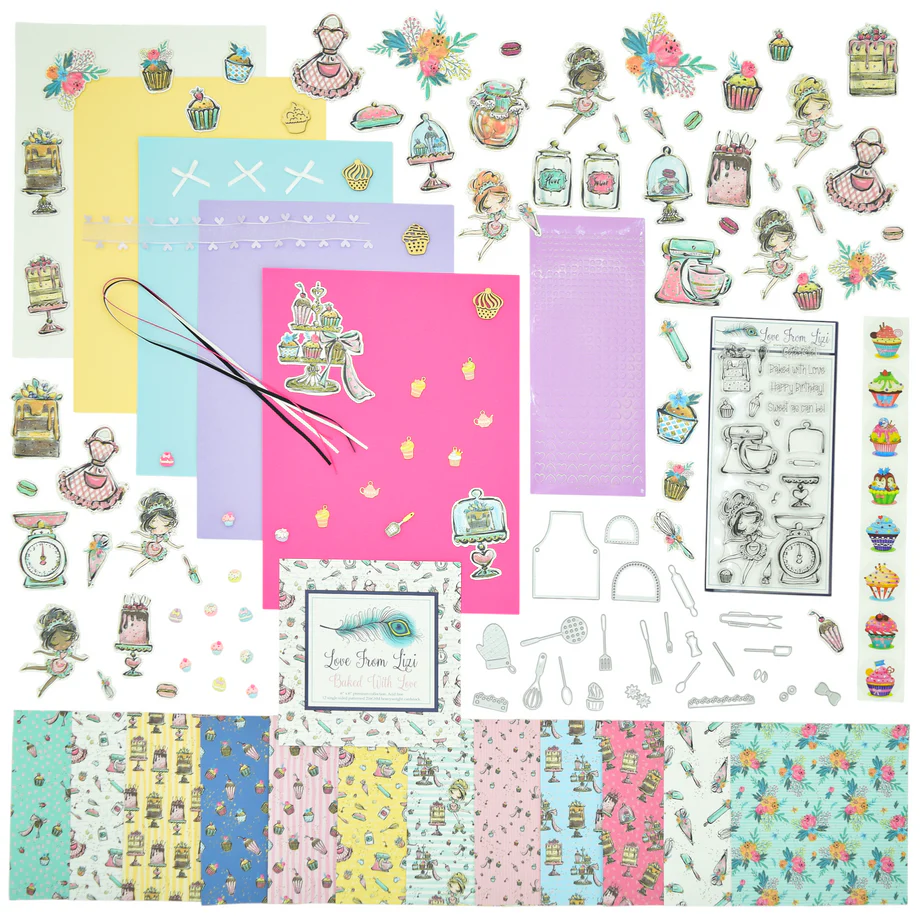 LFL February 26 Card Kit - Baked With Love