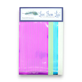 Baked With Love - Straight Peel-Off 4 Pack