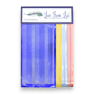 Sleepy Seas - Pin Stripe Peel-Off 4 Pack