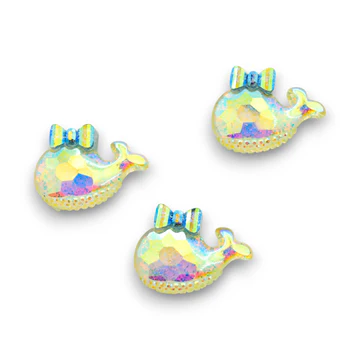 Iridescent Whale - Embellishments