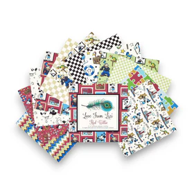 Red Willie - 6x6 Patterned Paper Pack
