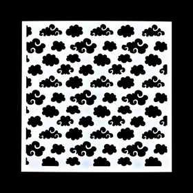 Fluffy Clouds - Steamboat Willie - Stencil