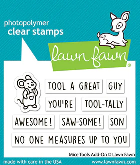 Mice Tools Stamps by Lawn Fawn