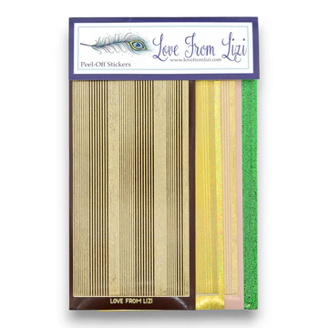 Sunshine Rodeo - Pin Stripe Peel-Off 4 Pack
