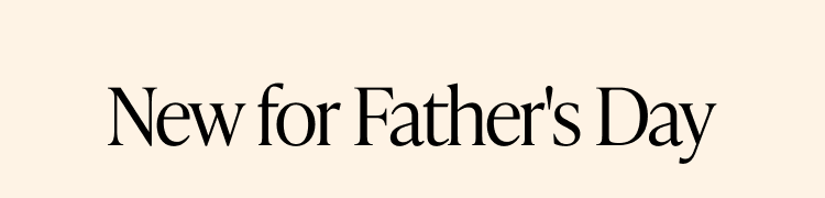 A banner with text that reads ''New for Father's Day''.
