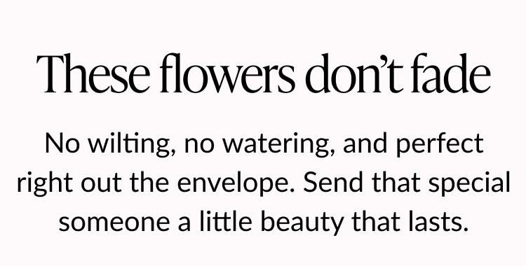 Text graphic highlighting the longevity and gift appeal of suncatcher bouquets.