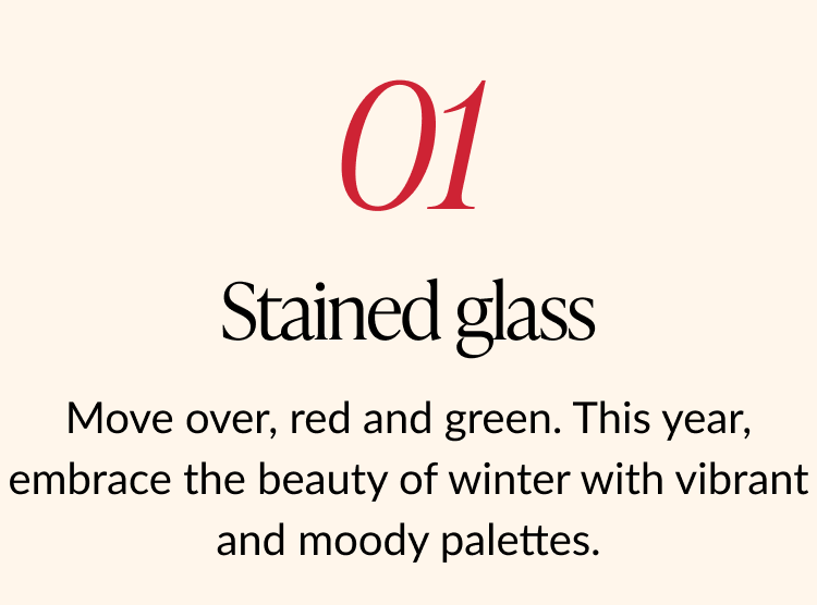 Text slide introducing trend 01: 