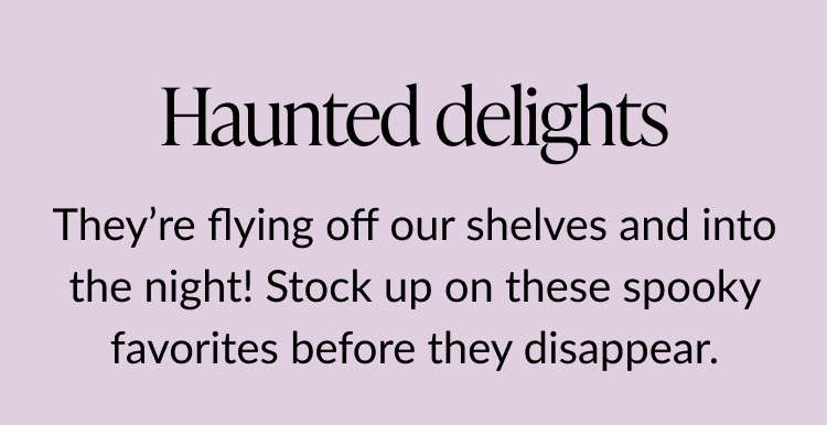Haunted delights, spooky favorites back for Halloween