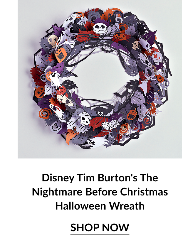 Nightmare Before Christmas Halloween wreath